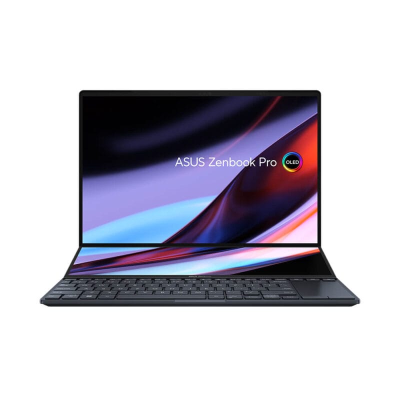 Laptop Asus Zenbook Pro 14 Duo OLED UX8402VU-P1028W (Core i9-13900H |RTX 4050 6GB | 32GB | 1TB | 14.5 inch 2.8K OLED | Cảm ứng | Win 11 | Đen)