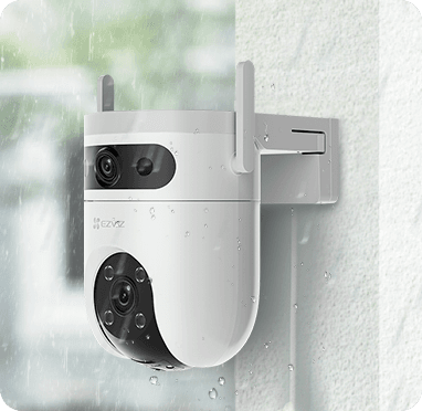 CAMERA WIFI QUAY QUÉT NGOÀI TRỜI THÔNG MINH ỐNG KÍNH KÉP H9C-3MP- 2K