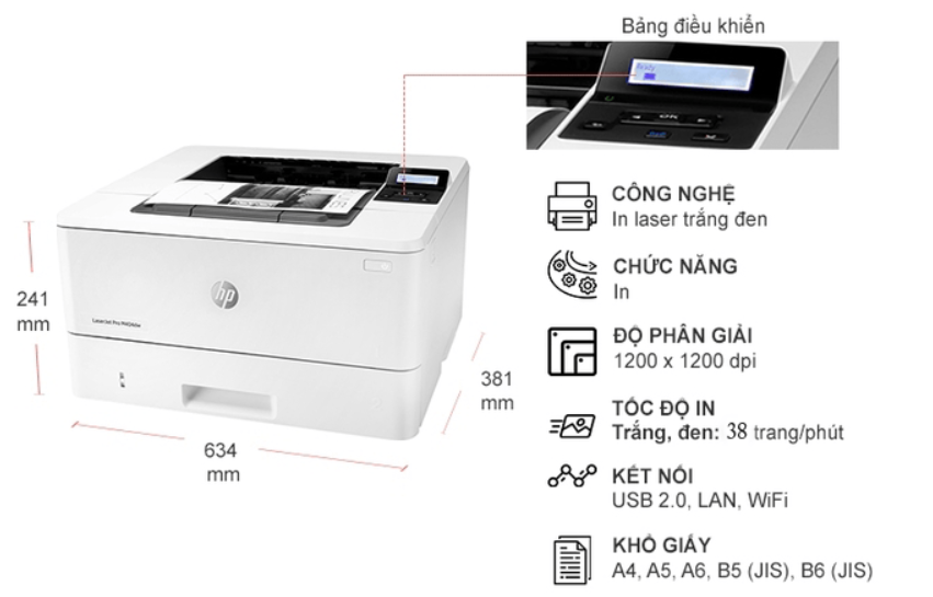 Khám Phá HP LaserJet Pro M404dW Sản Phẩm Chính Hãng Có Tại 2HMart